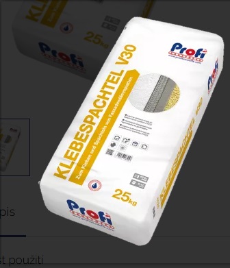 Profibau lepidlo KLEBESPACHTEL V30 EPS, XPS, polyst, vata